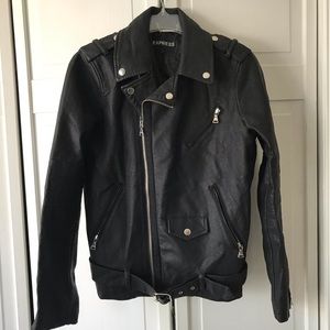 EXPRESS vegan leather jacket